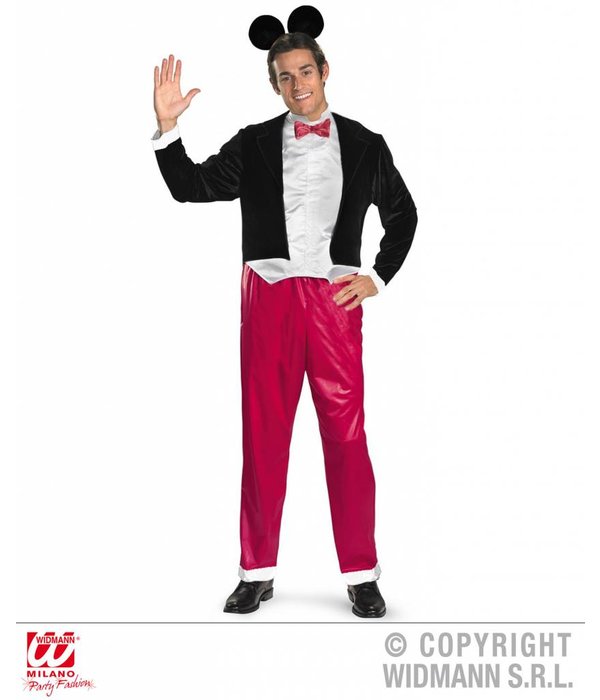 Muis Mickey Mouse kostuum man