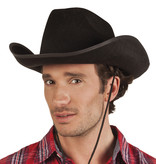 Hoed vilt Cowboy zwart