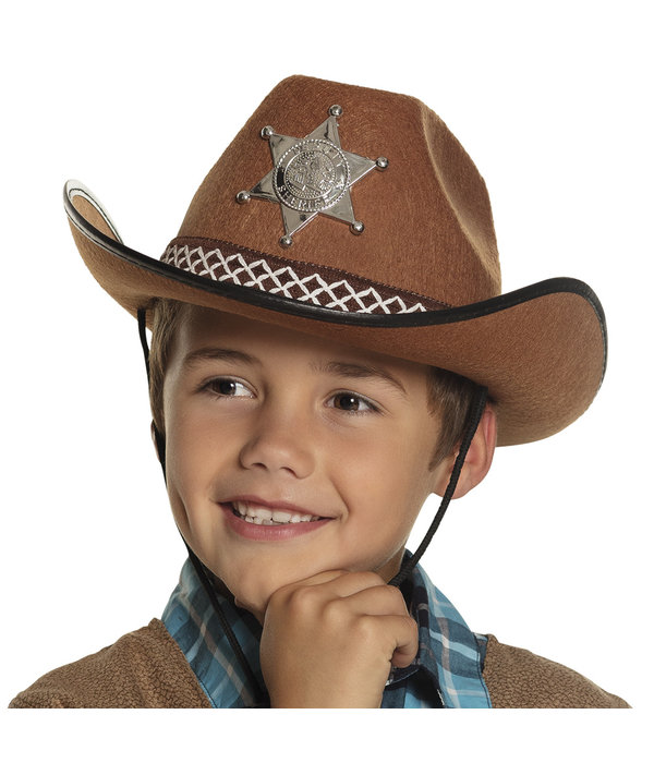 Kinderhoed Butch Sheriff junior bruin