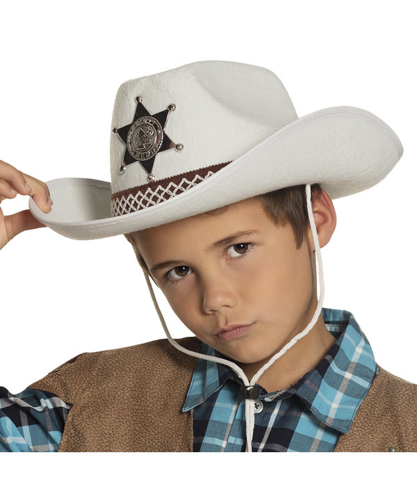 Kinderhoed Butch Sheriff junior wit