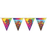 Indianen Party Vlaggenlijn - 10 meter