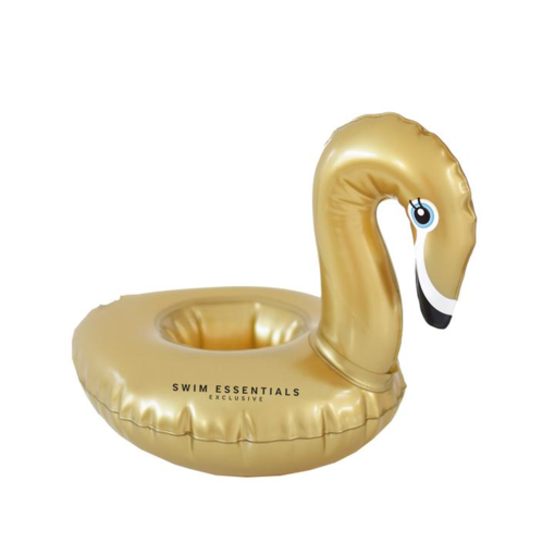 Opblaasbare Bekerhouder Zwaan Goud