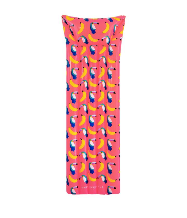 Luchtbed met Toekan Print Roze
