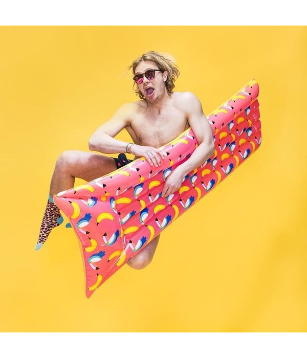 Luchtbed met Toekan Print Roze