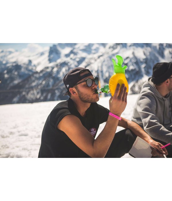 Opblaasbare Bekerhouder Ananas