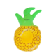 Opblaasbare Bekerhouder Ananas