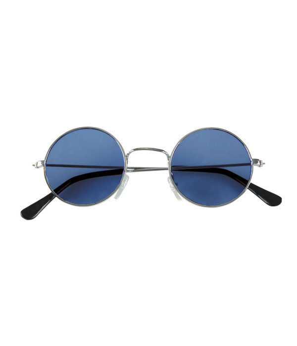 Hippiebril blauw