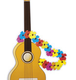 Set tropische Hawaii Wanddecoratie (4 Stuks)