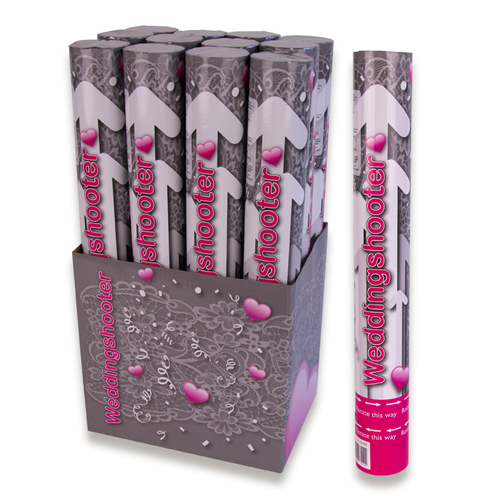 Party Shooter Huwelijk wit 40cm afbeelding