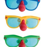 Zonnebril Clown Met Neus Jumbo