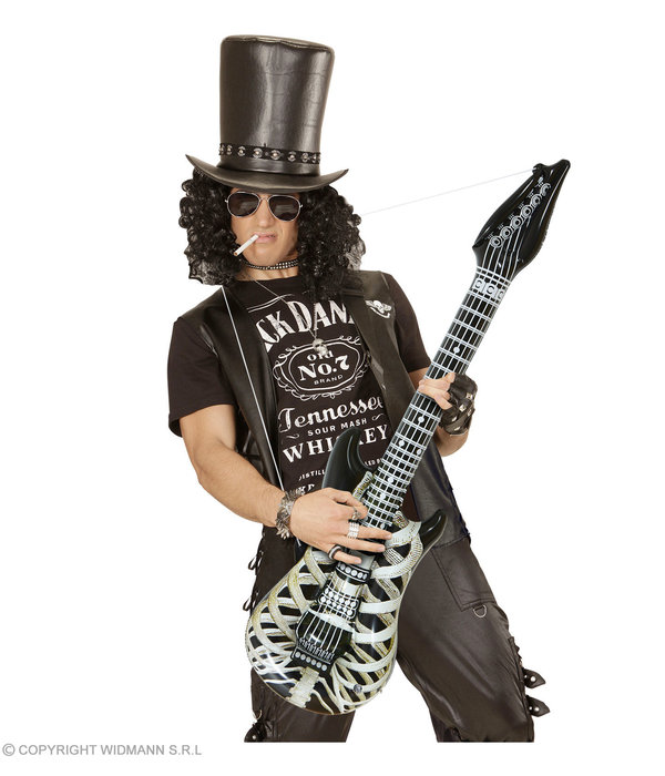 Opblaas Gitaar Skelet