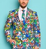 Super Mario kostuum man