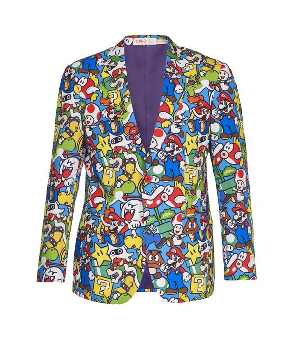 Super Mario kostuum man