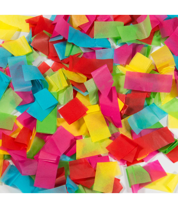 Confetti kanon kleuren mix (57cm)