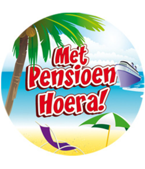 Big Sign Huldebord Met Pensioen