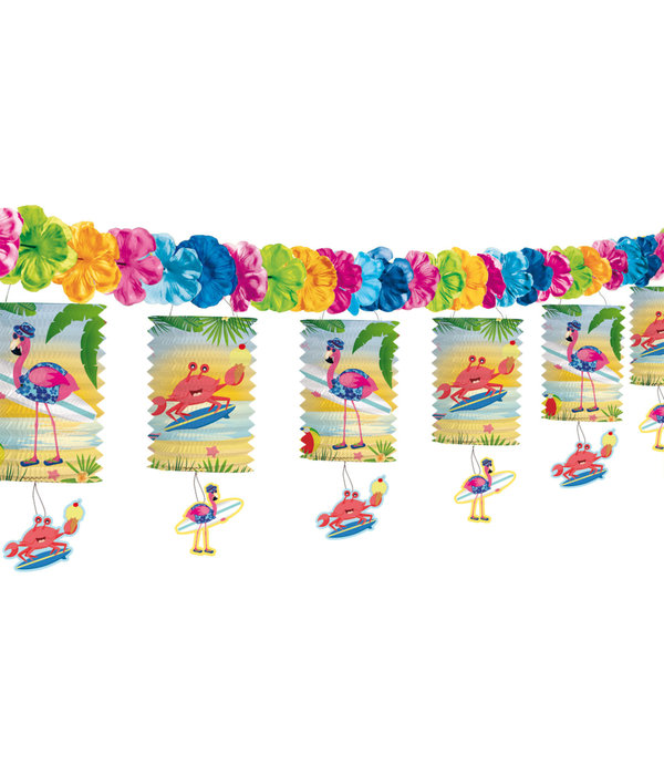 Lampionnen slinger Hawaii (3,6 Meter)