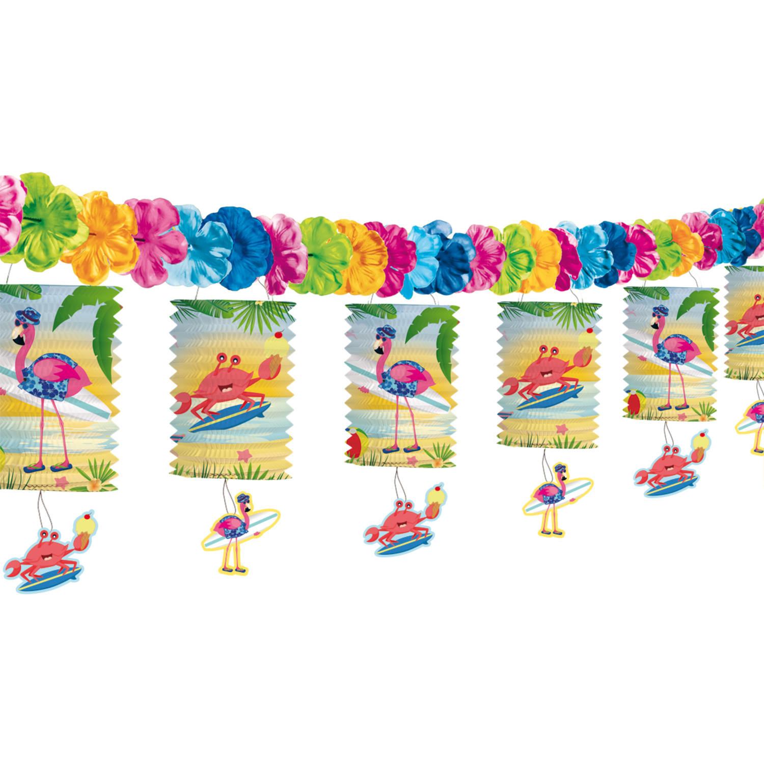 Lampionnen slinger Hawaii  (3,6 Meter)