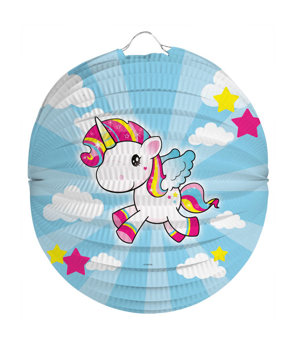 Lampion Eenhoorn 22cm