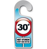Deurhanger 30+ Niet Storen! Doet Een Dutje