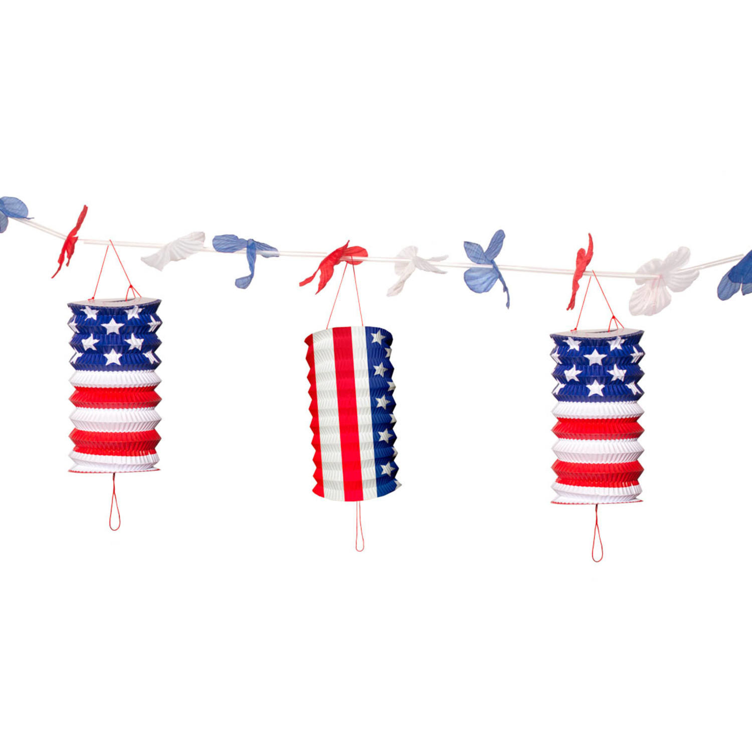 USA Party Lampion Slingers 3,6 mtr afbeelding