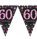 Vlaggenlijn 60 jaar Sparkling pink