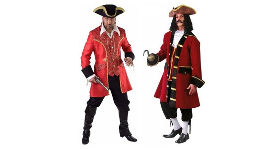 Kapitein Haak kostuum