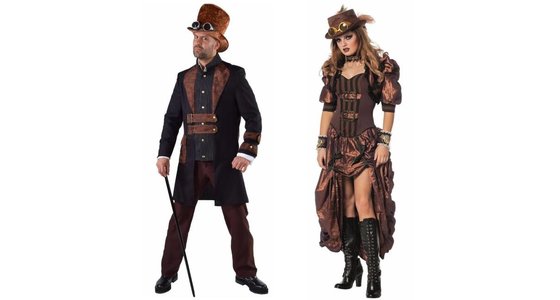 Steampunk kostuum