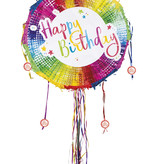 Trekpiñata 'Happy Birthday' (44 x 44 cm)