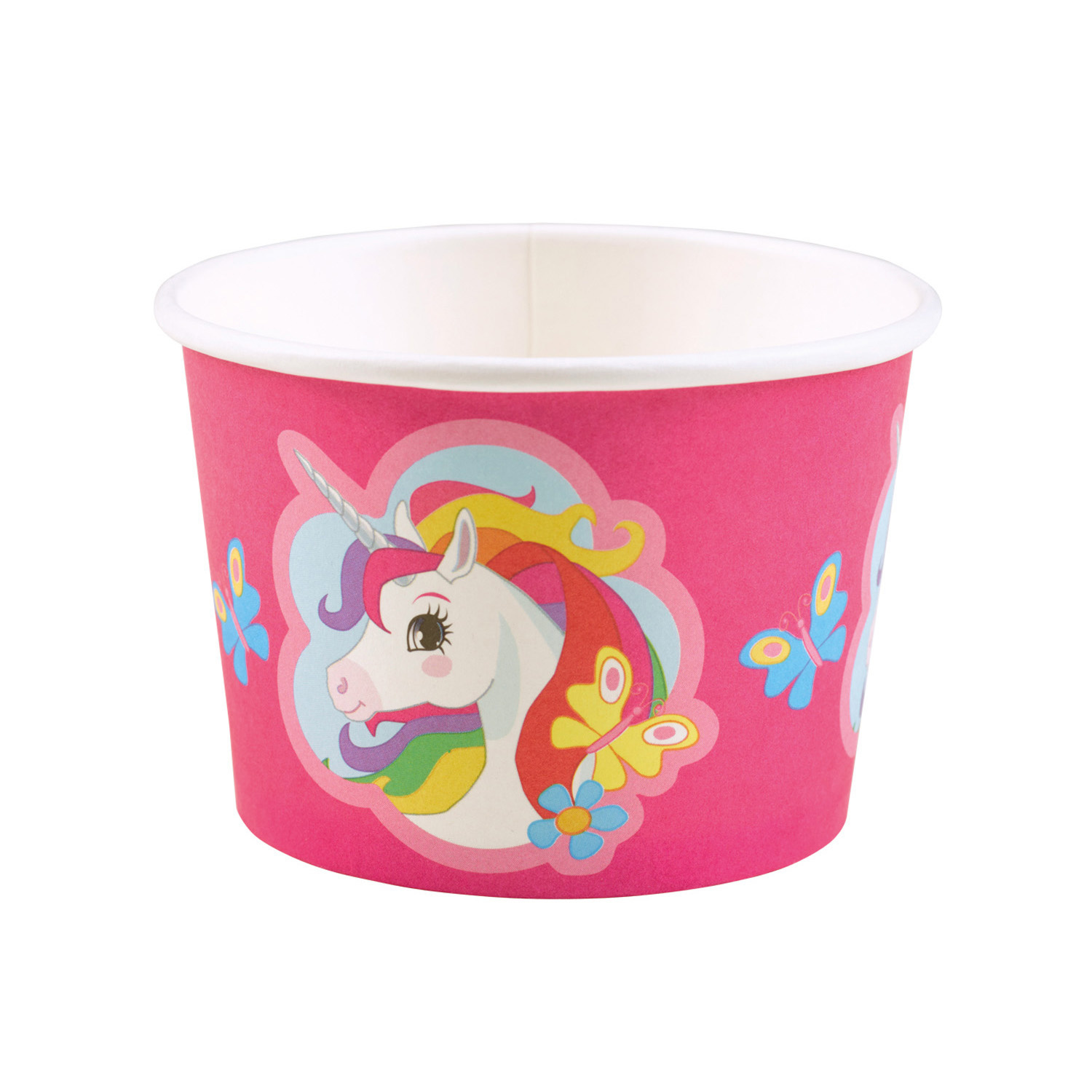 IJsbekers Eenhoorn roze (8 Stuks) afbeelding