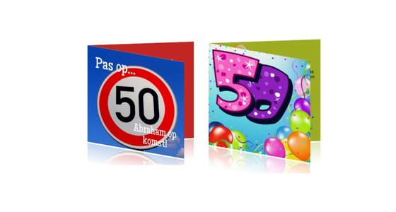 Kaart 50 jaar