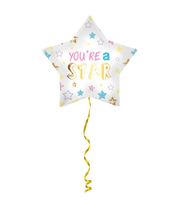 Folieballon You're A Star - 48cm
