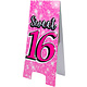 Waarschuwingsbord Sweet 16