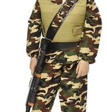 Leger verkleedpak kind