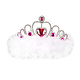 Tiara wit met hartje