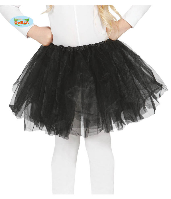 Zwarte Tutu Kind 31cm
