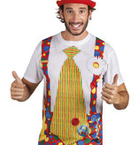 Fotorealistisch shirt Clown