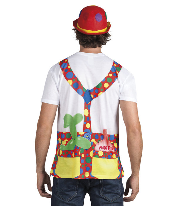 Fotorealistisch shirt Clown