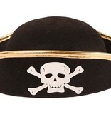 Piratenhoed junior vilt