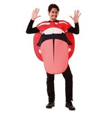 Emoticon kostuum Tong