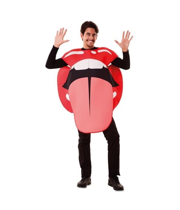 Emoticon kostuum Tong