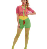 Jaren 80 Let's Get Physical Girl Dames Kostuum