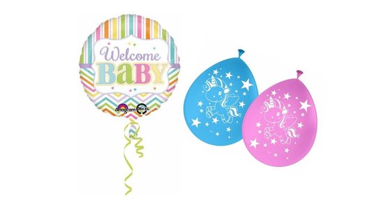 Geboorte ballonnen