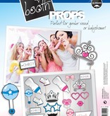 Foto Props Gender Reveal 20 stuks