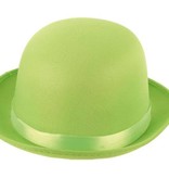 Bolhoed satijn groen