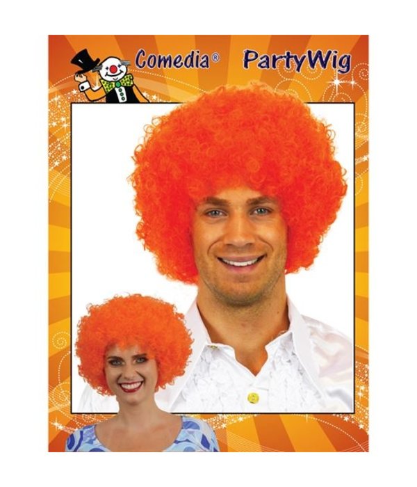 Krullenbol pruik feloranje