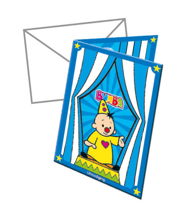 Bumba Uitnodigingen - 8 stuks