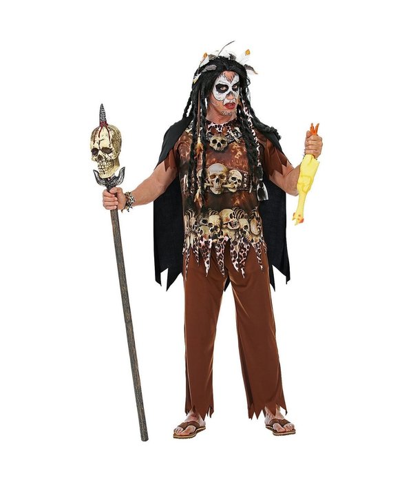 Voodoo Priester Man Kostuum