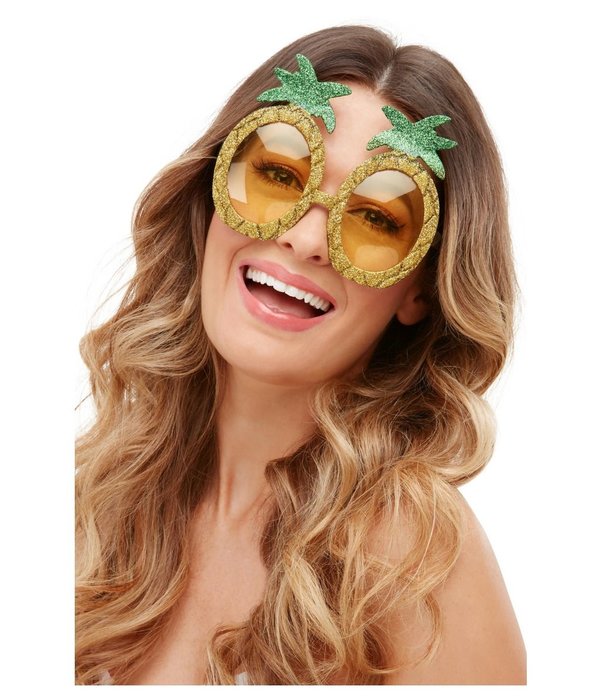 Ananas glitter bril