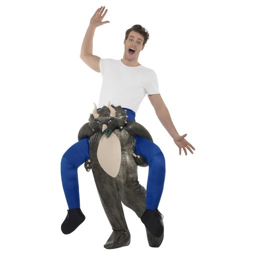 Draag mij kostuum dinosaurus