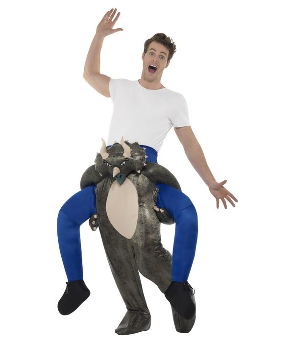 Draag mij kostuum dinosaurus